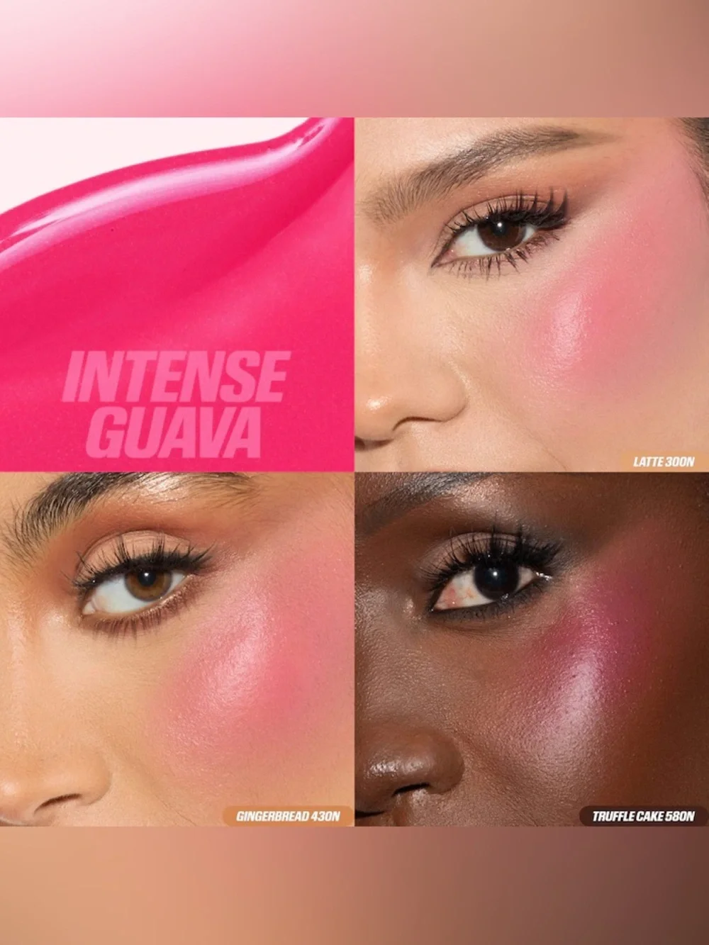 HUDA BEAUTY Blush Filter Soft Glow Liquid Blush Intense Guava